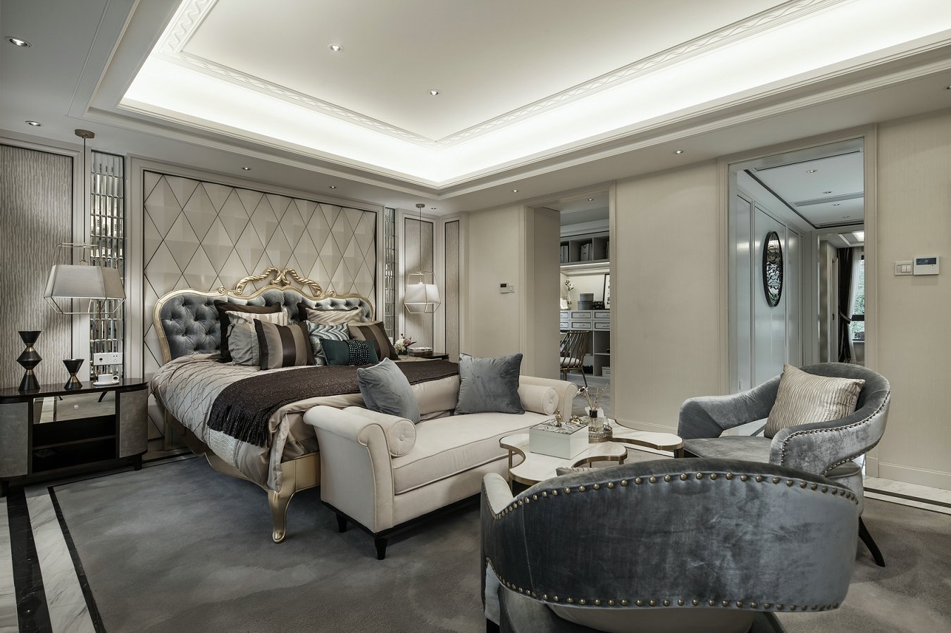 Indirektes LED Licht in Wohnräumen